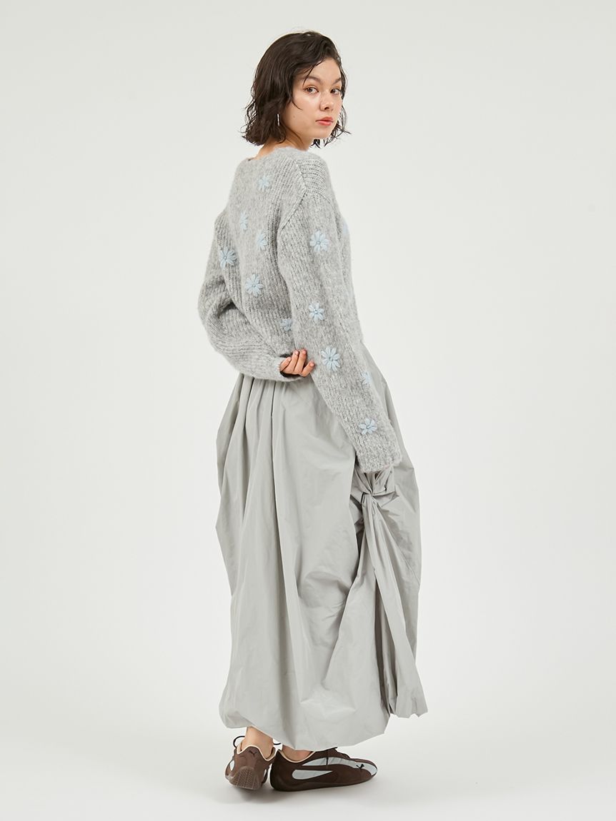 ONLINE限定カラー】ツイストバルーンスカート(ロングスカート