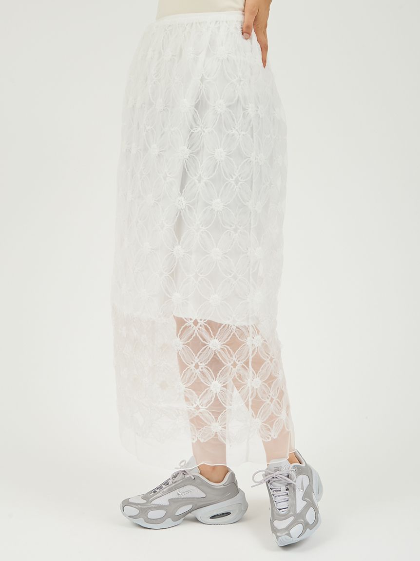 フラワーチュールスカート(タイトスカート)｜スカート｜emmi（エミ）の