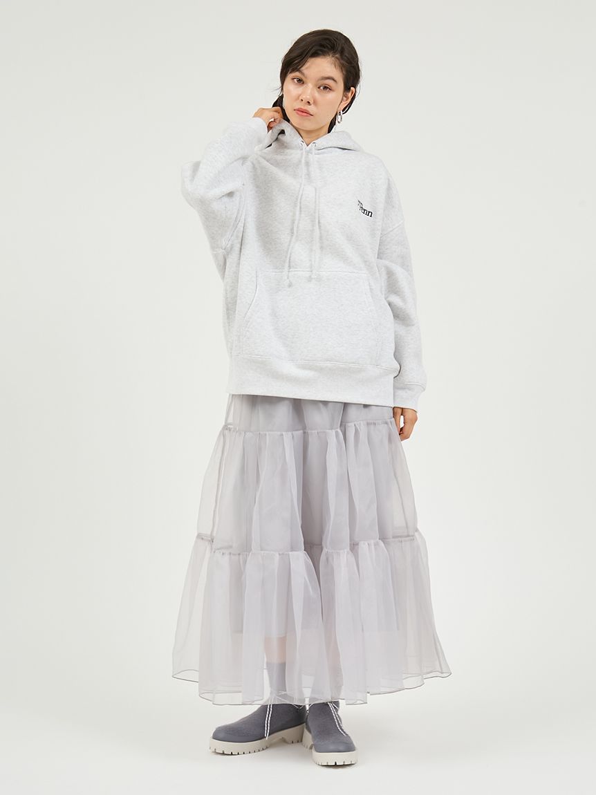 チュールボリュームシアースカート(ロングスカート)｜スカート｜emmi