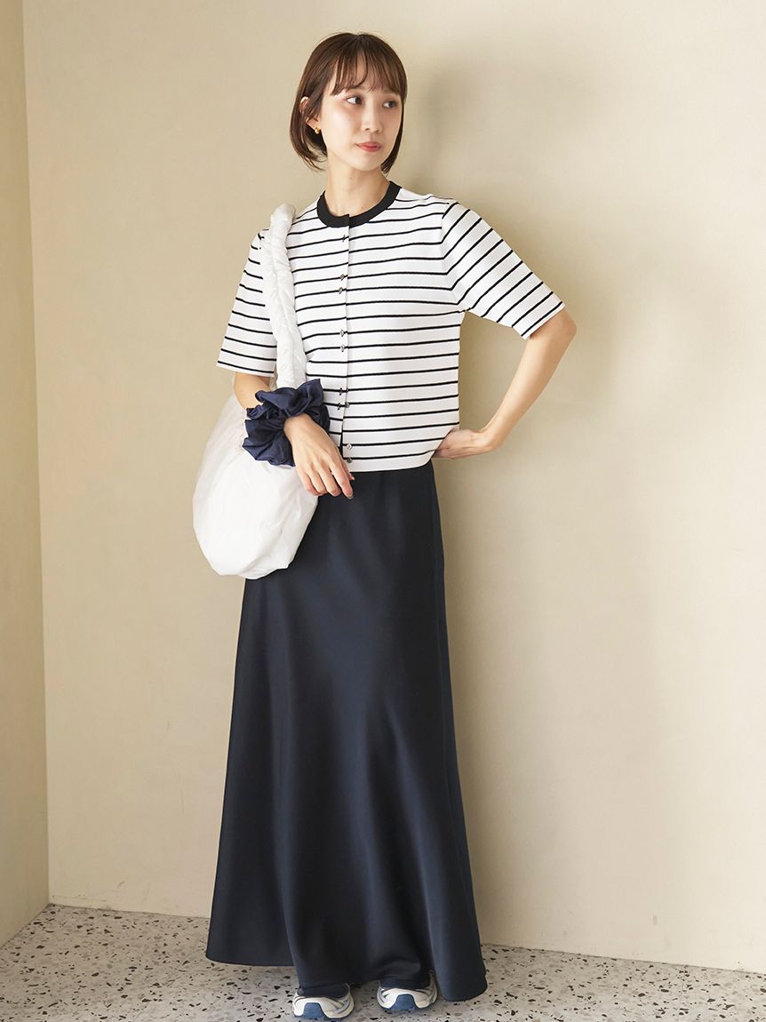 emmi ナロースカート emmi スカート 「emmi atelier」センタージップナロースカート