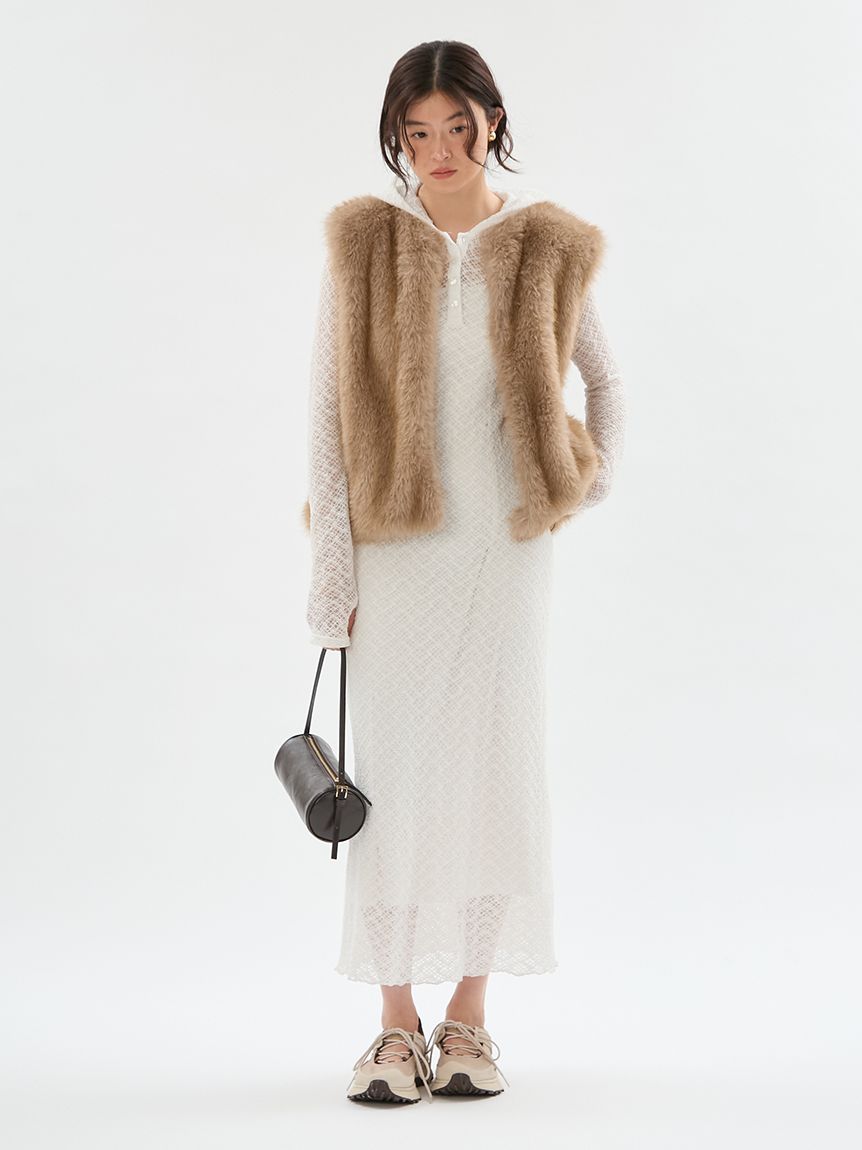 毛皮/ファーコート ☆美品☆MISSONIFOXファージレ