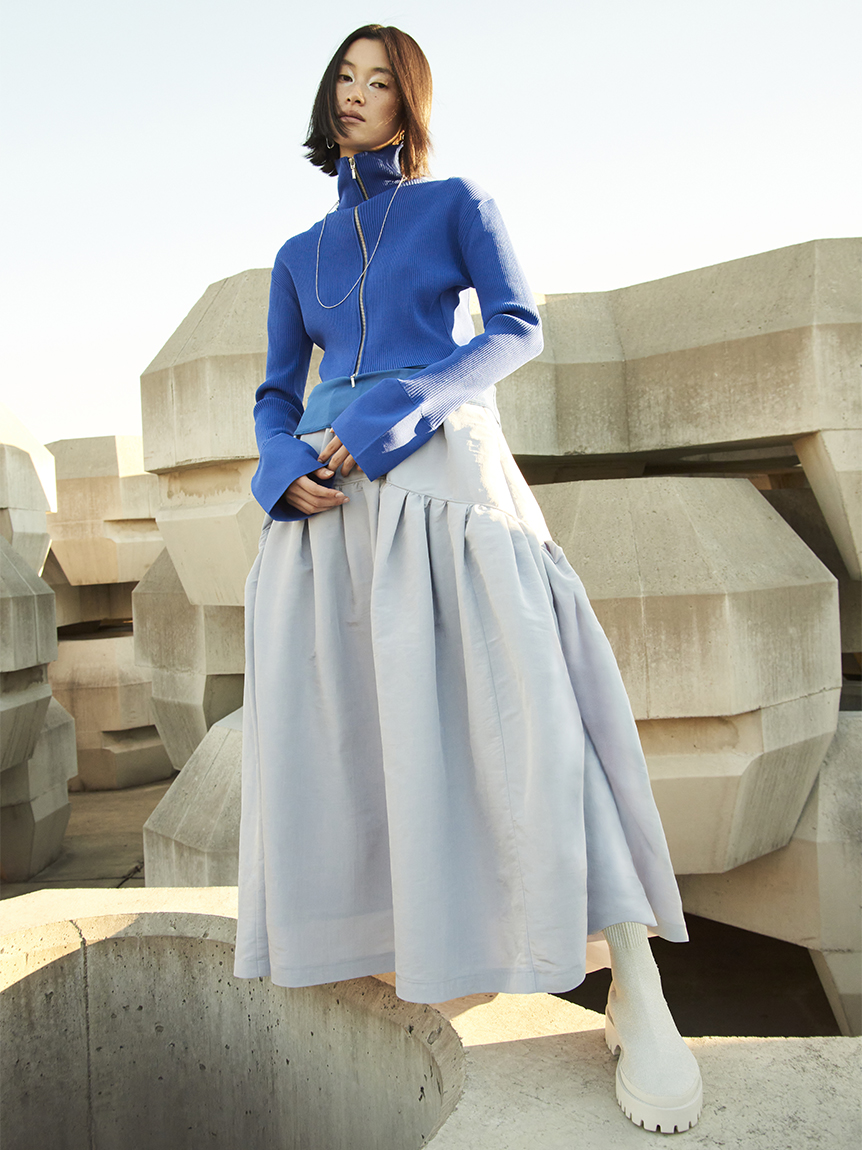 [ GroundY / 2024ss ]アシンメトリーチェーンネックレス/ 送料込 GroundY / 2024ss ]アシンメトリーチェーンネックレス/ 送料込