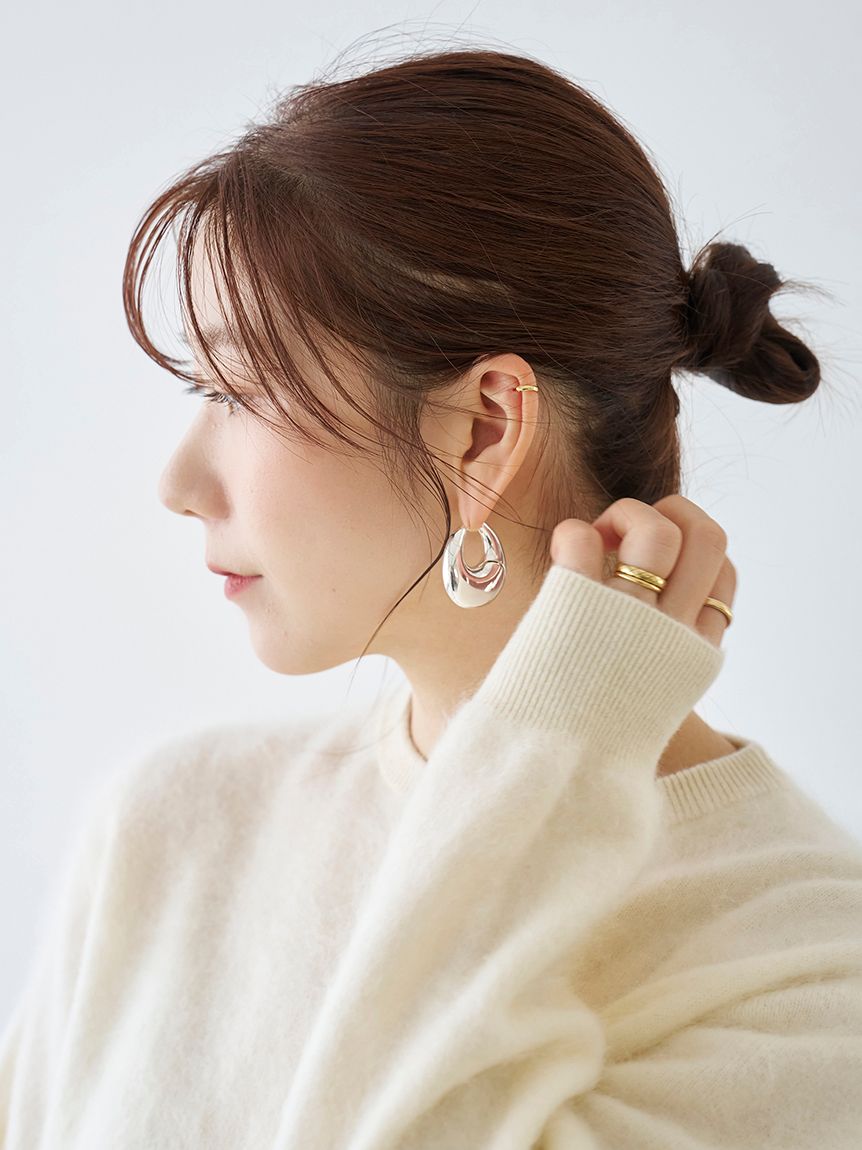 サークルワンタッチピアス(ピアス・イヤリング)｜ACCESSORY｜emmi