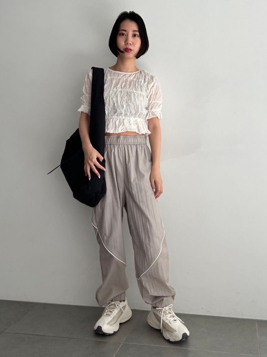 emmi（エミ）の「【emmi yoga】ナイロンワンショルダーBAG