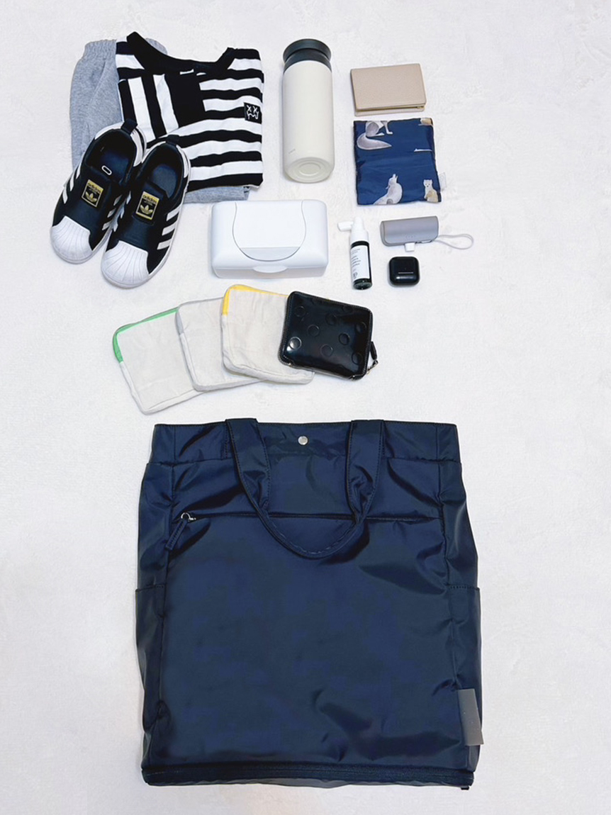 emmi｜【ONLINE限定】eco 撥水 3wayトートバックパック