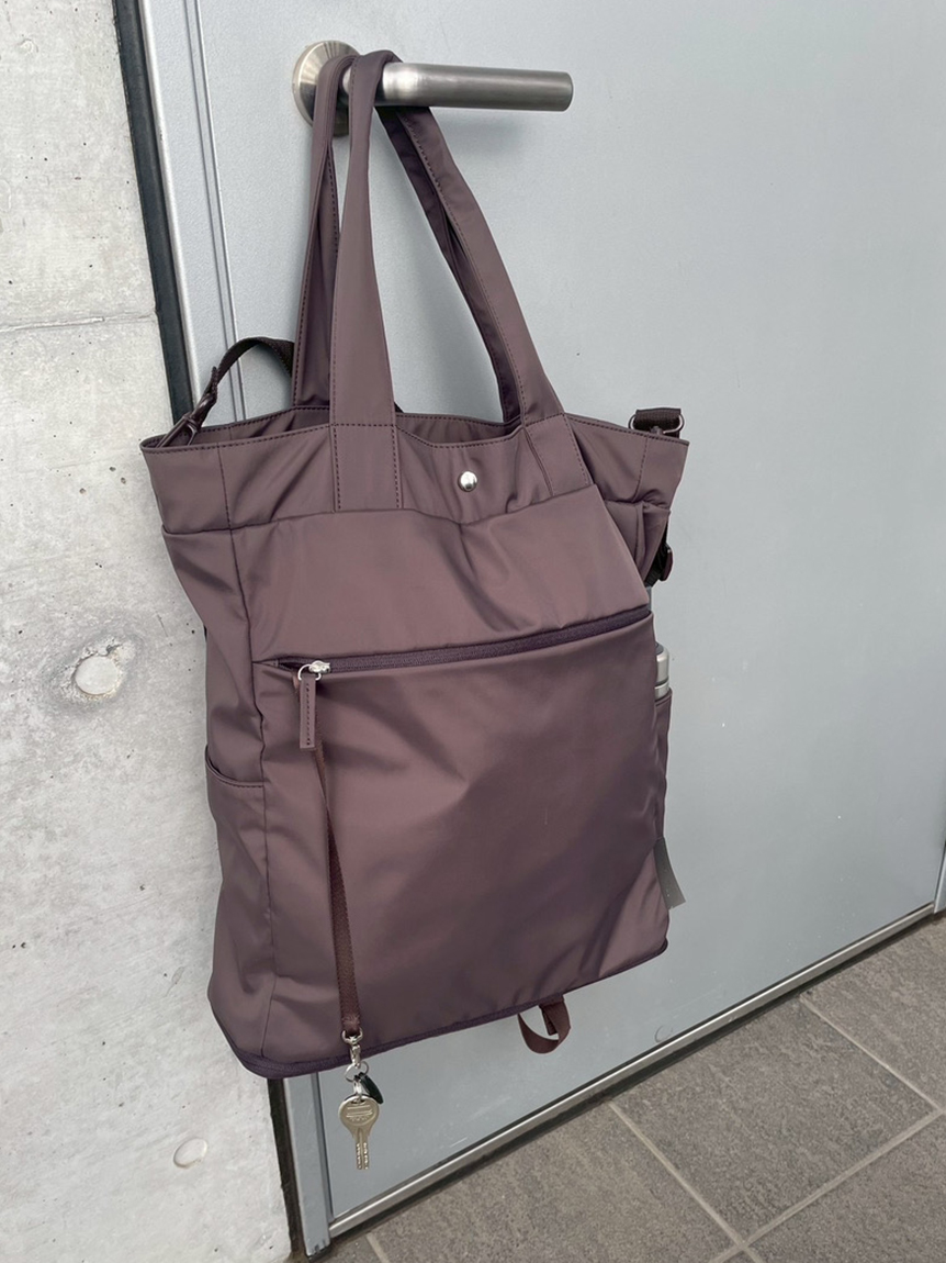 ONLINE限定】eco 撥水 3wayトートバックパック(バッグ)｜emmi