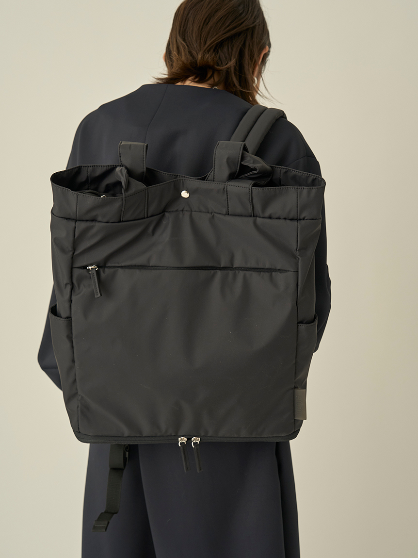 ONLINE限定】eco 撥水 3wayトートバックパック(バッグ)｜emmi