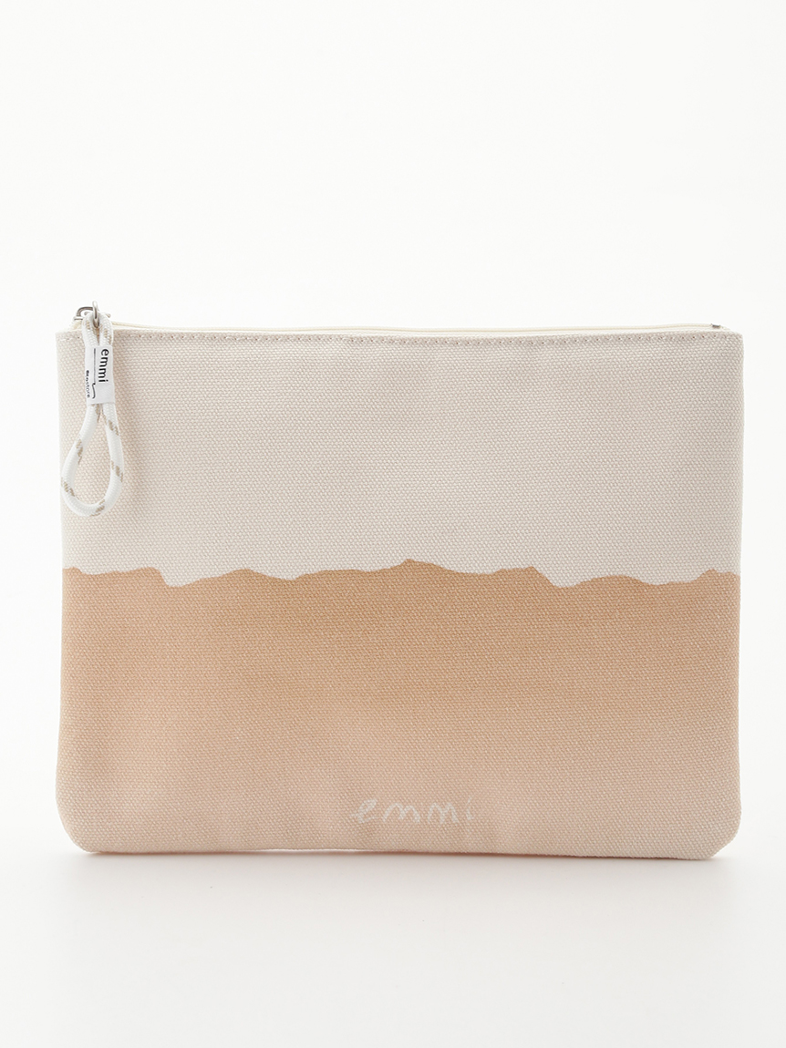 emmi×ecostore】eco フラットポーチ(ミニバッグ)｜バッグ｜emmi