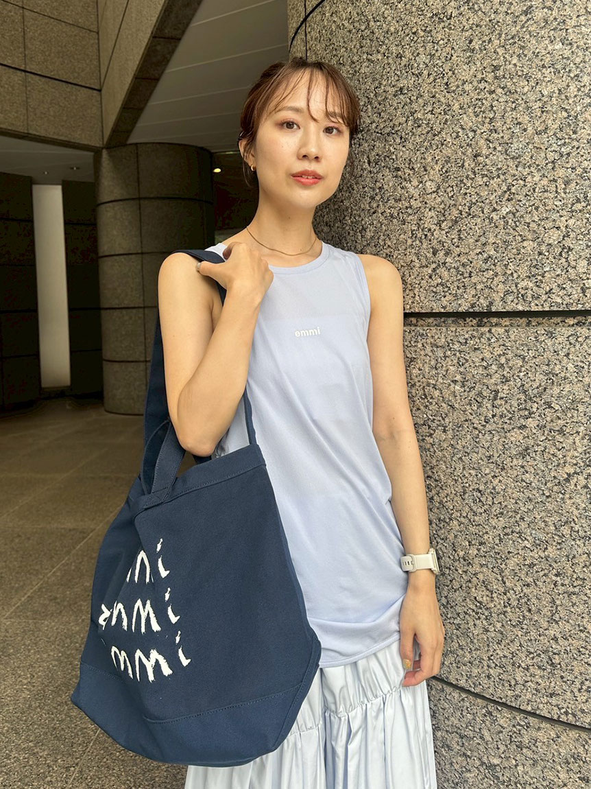 emmi×ecostore eco キャンバストート emmi×ecostore】eco キャンバストート(トートバッグ)｜バッグ