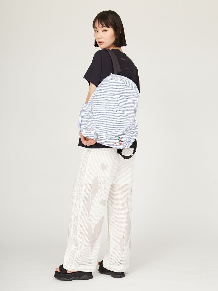 emmi×Leo Lionni】撥水 ワッペンギャザーボディーバックパック(バック