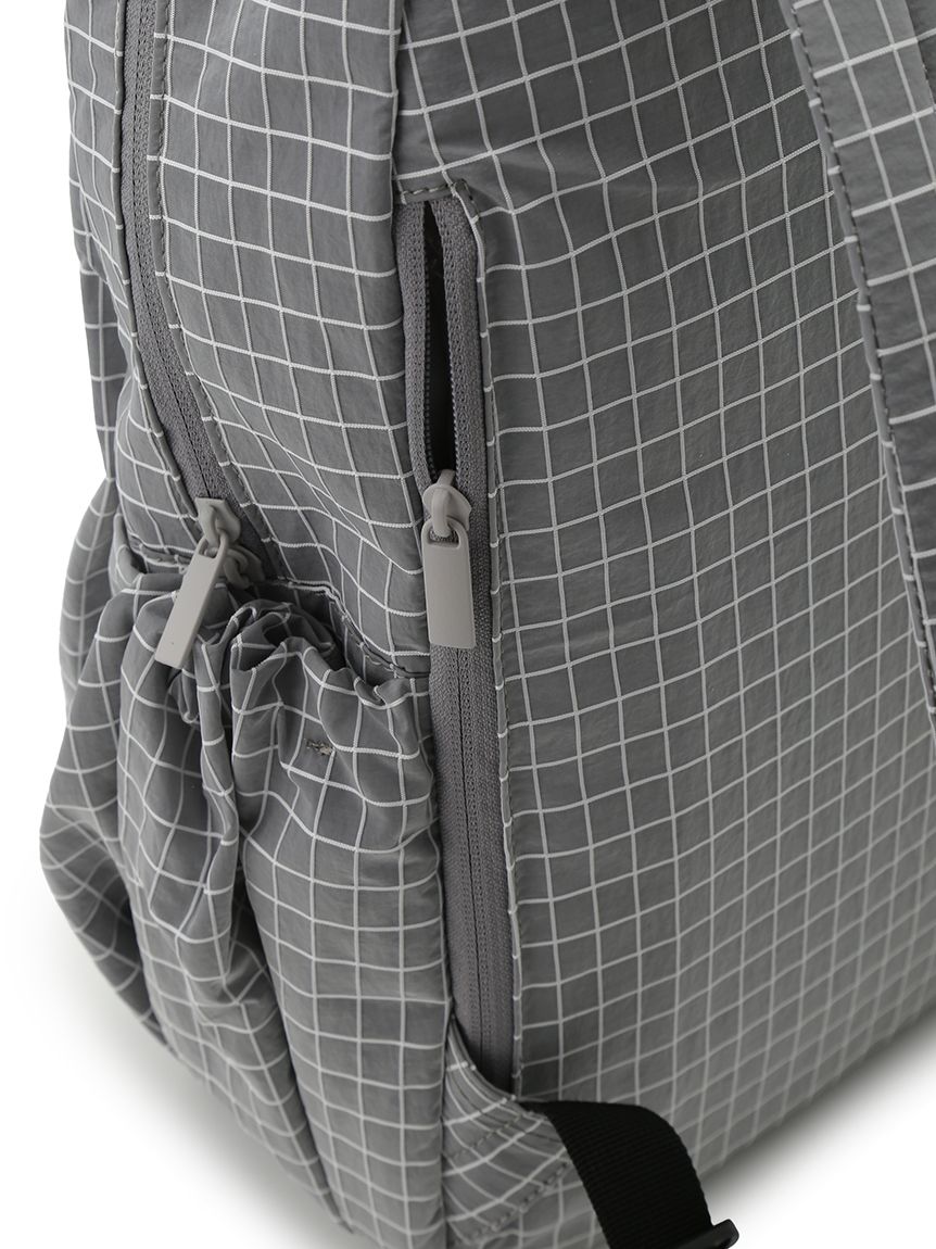 ボックスチェックギャザーボディーバックパック(バックパック)｜バッグ