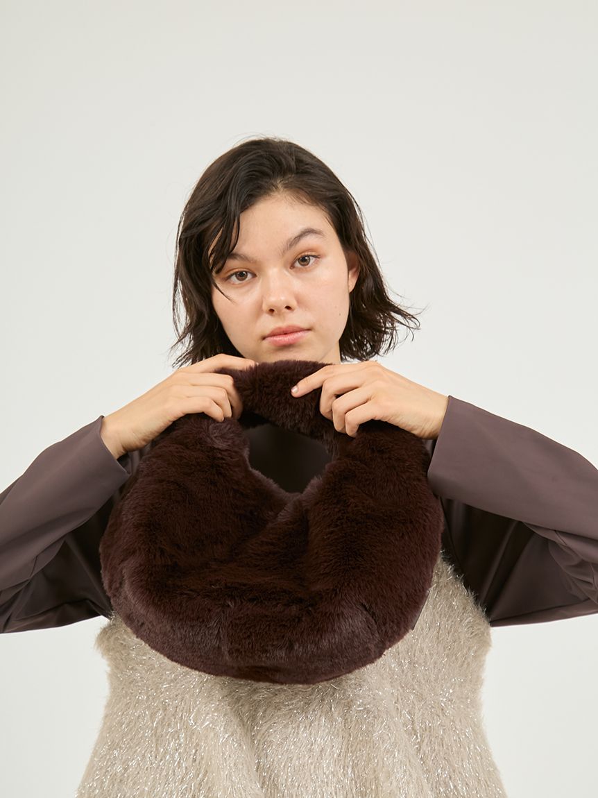 ファーライクバッグ(ハンドバッグ)｜バッグ｜emmi（エミ）の通販サイト