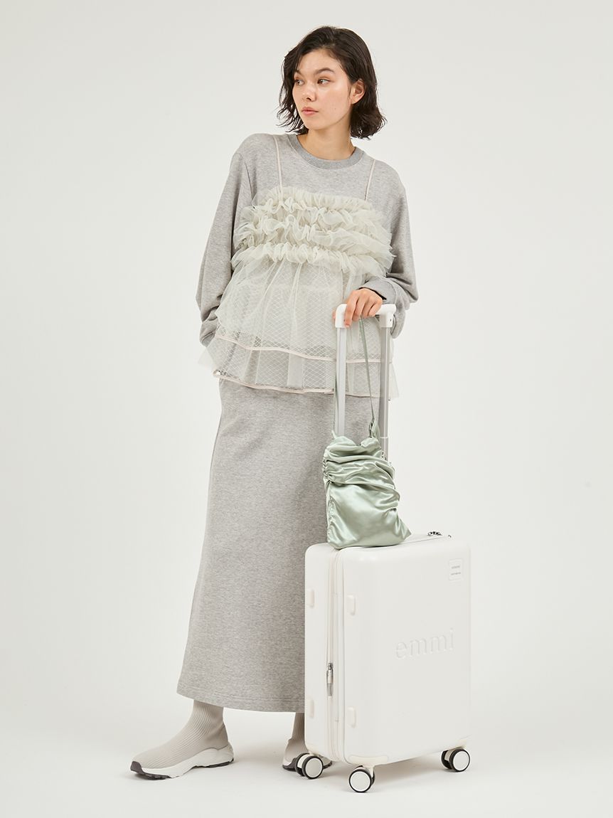 emmiブラウンサイズ1 ナイロンイージーパンツ(ロングパンツ)｜パンツ｜emmi（エミ）の通販