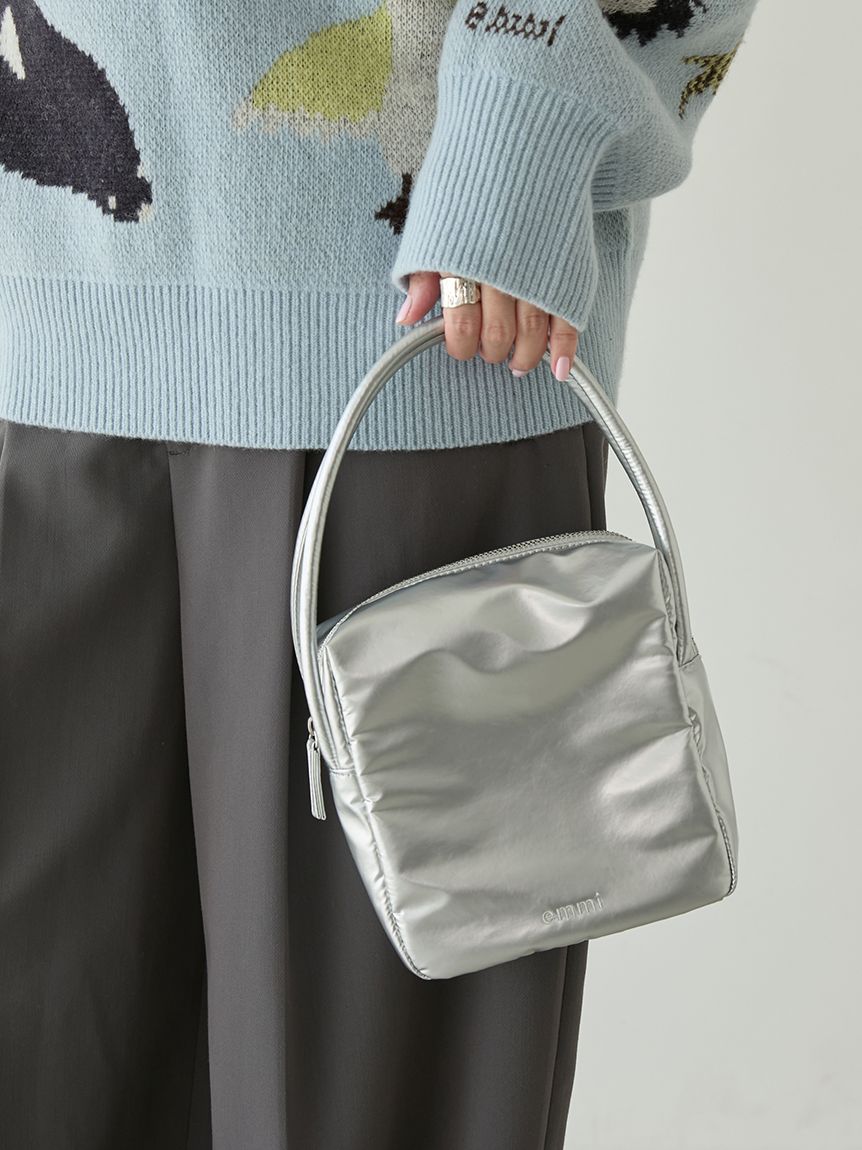 eco ナイロンスクエアバッグ(ハンドバッグ)｜バッグ｜emmi（エミ）の