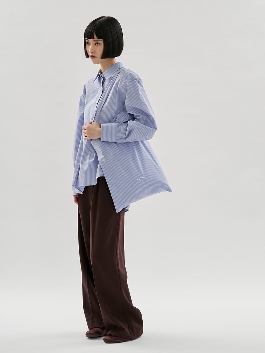 ONLINE限定カラーあり】シュシュ付きemmiロゴトートバッグ(トート