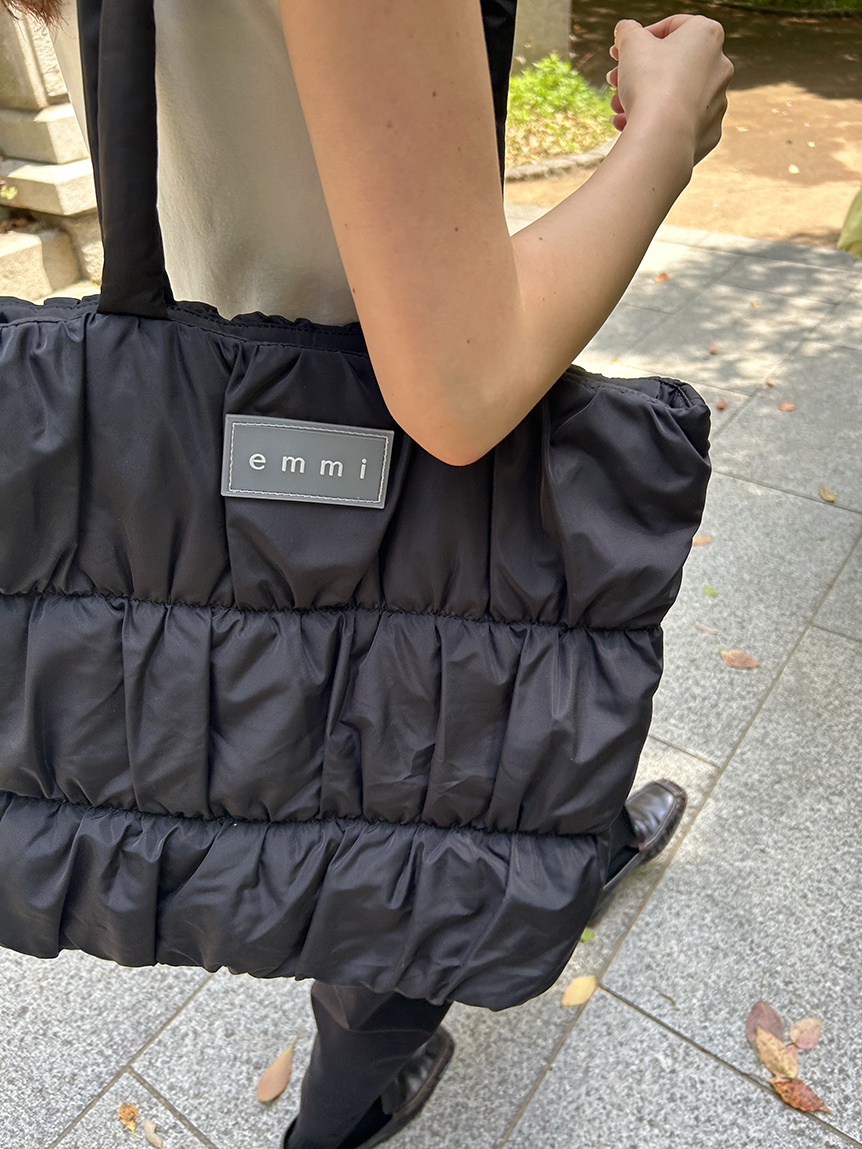 ONLINE限定】eco emmiロゴパデットトートバッグ(トートバッグ)｜バッグ
