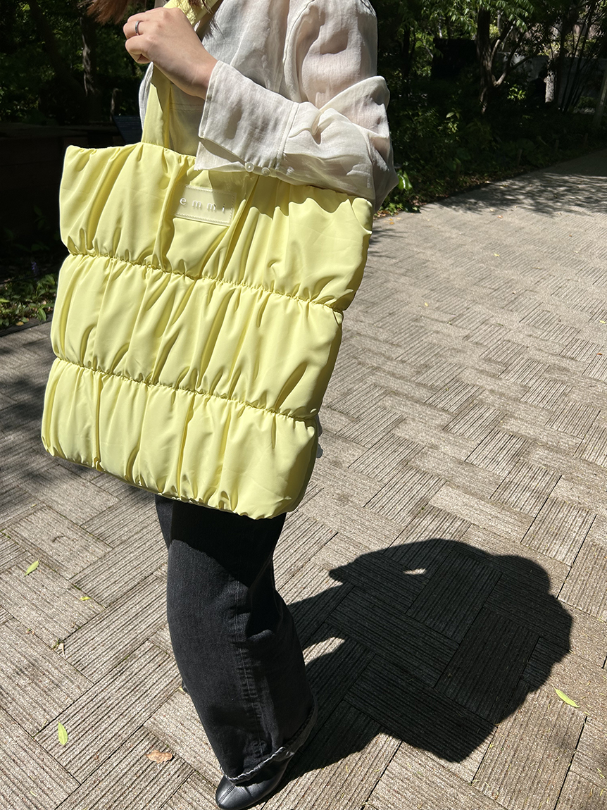 ONLINE限定】eco emmiロゴパデットトートバッグ(トートバッグ)｜バッグ
