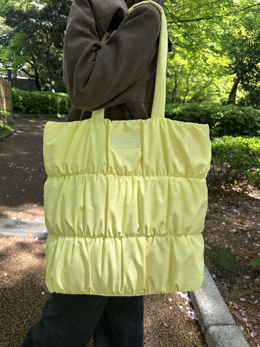 ONLINE限定】eco emmiロゴパデットトートバッグ(トートバッグ)｜バッグ