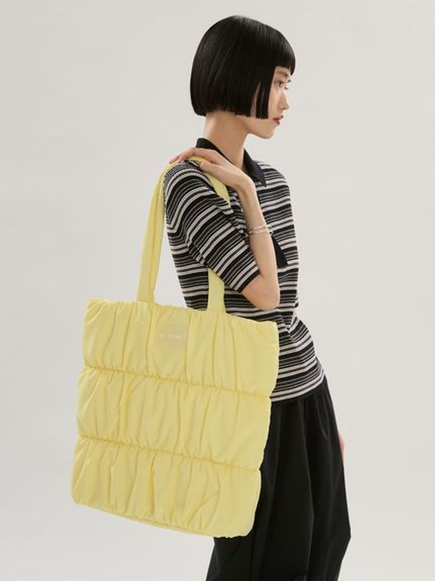ONLINE限定】eco emmiロゴパデットトートバッグ(トートバッグ)｜バッグ