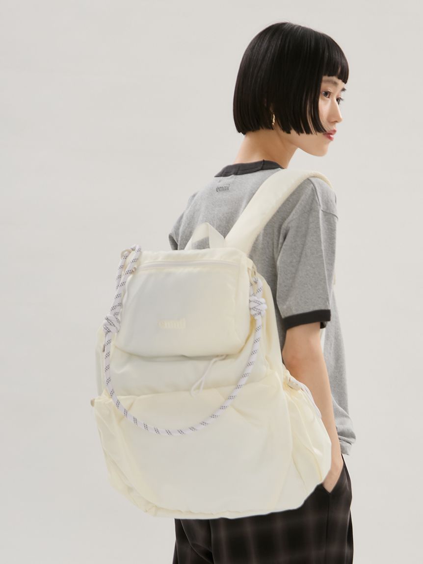 emmi マルチユースバックパック ONLINE限定カラーあり】マルチユースバックパック(バックパック