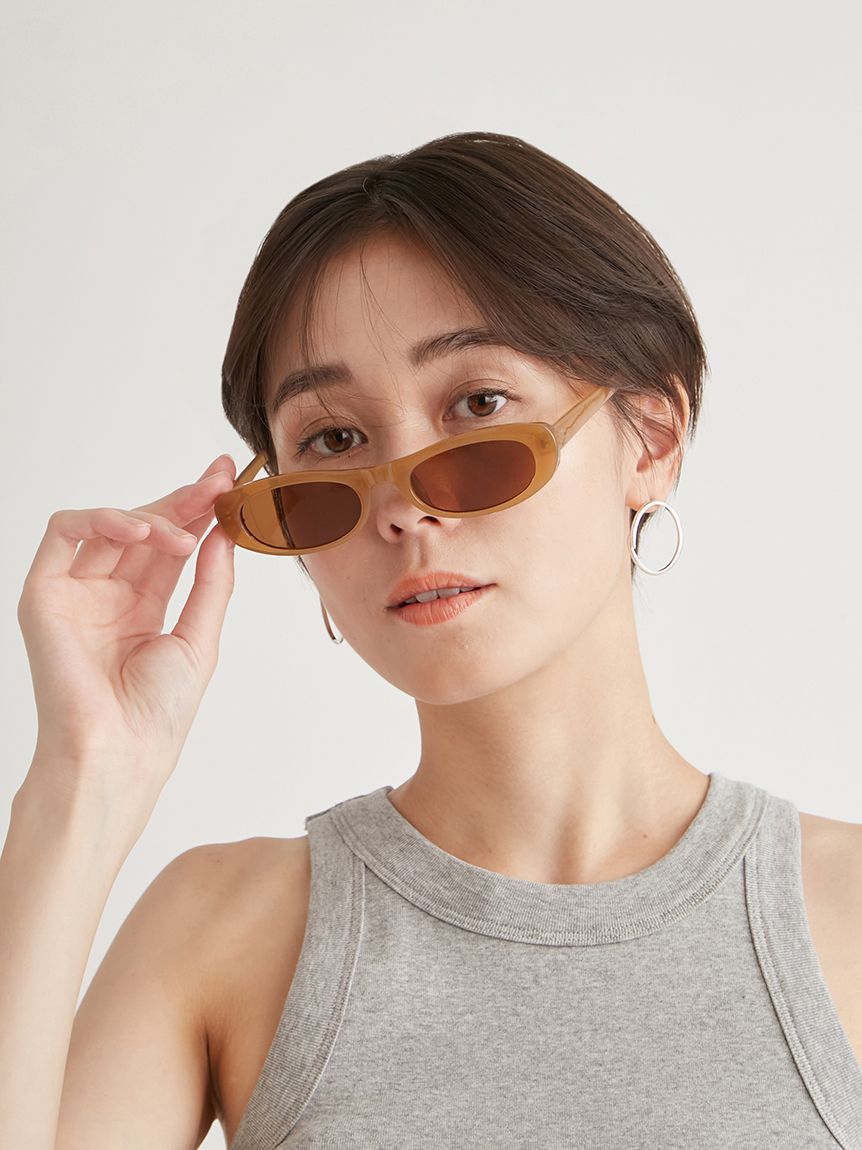オーバルサングラス(メガネ/サングラス)｜グッズ｜emmi（エミ