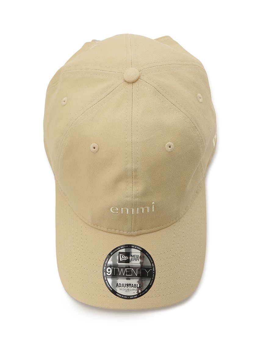 10th】【emmi|NEW ERA】9TWENTY emmiロゴキャンバスキャップ
