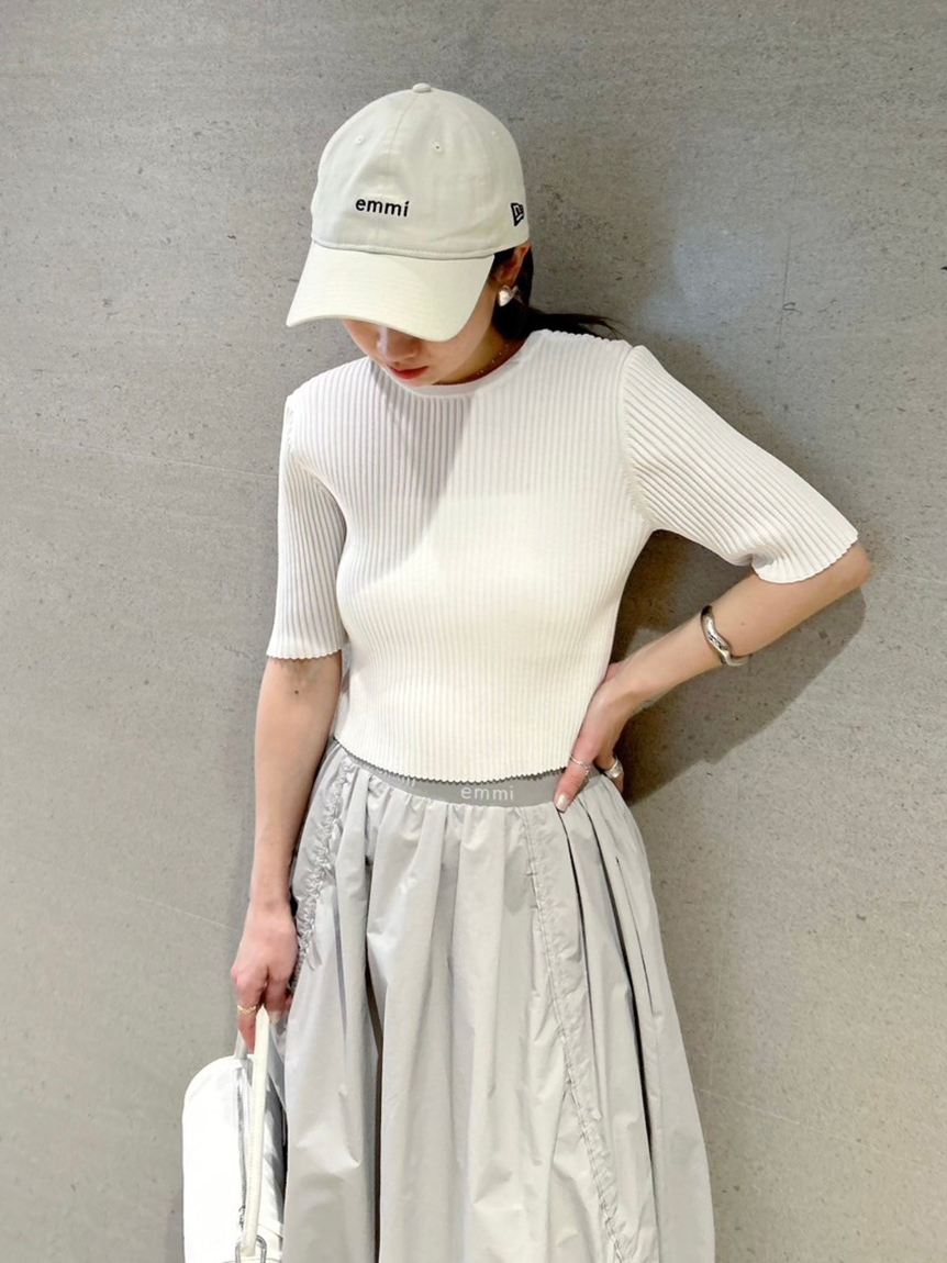10th】【emmi|NEW ERA】9TWENTY emmiロゴキャンバスキャップ