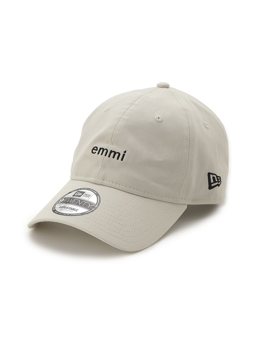 10th】【emmi|NEW ERA】9TWENTY emmiロゴキャンバスキャップ