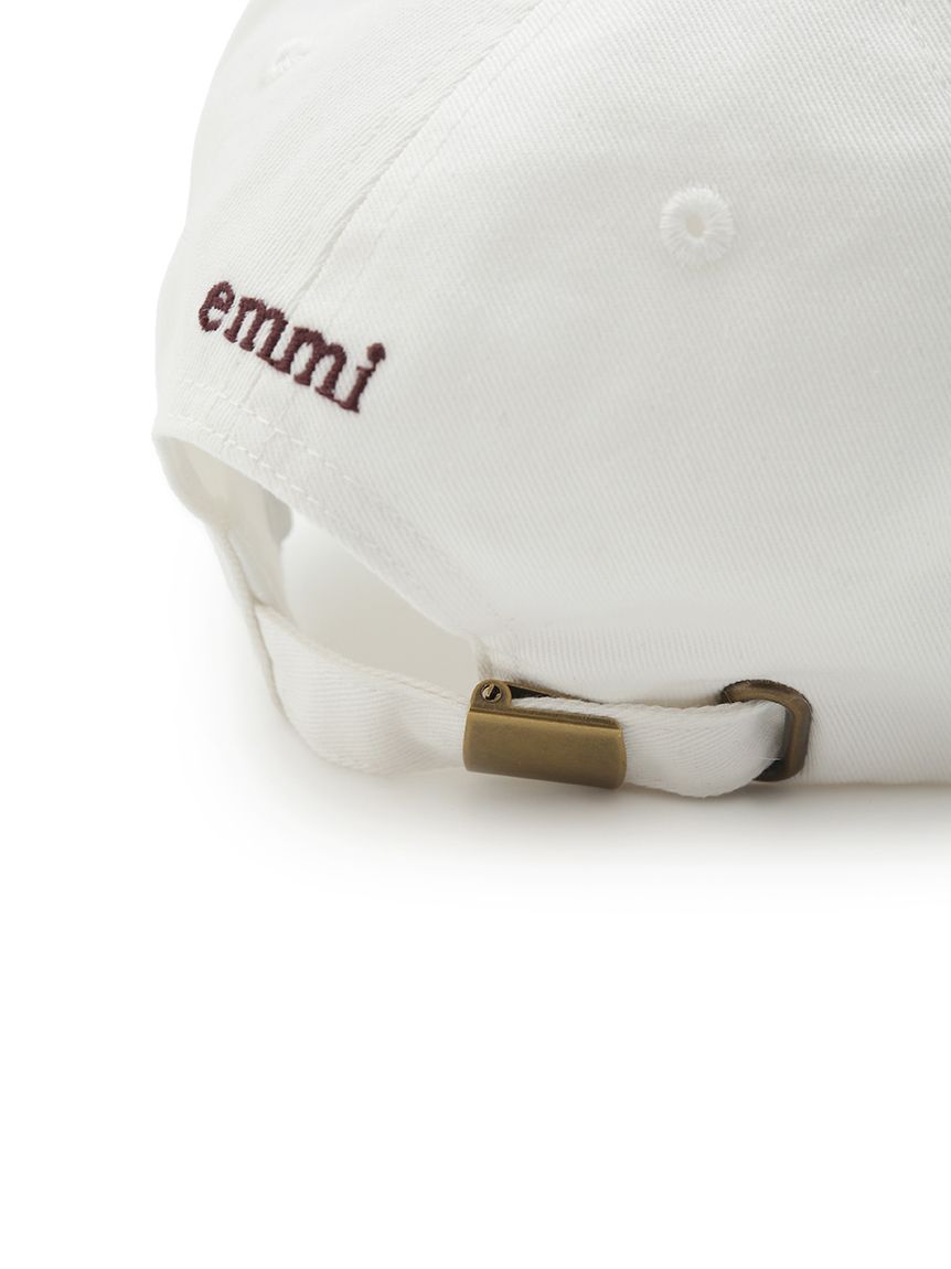 【新品タグ付き】Rebel REVOLUTION ICE ホワイト23㎝ エンブロイダリーキャップ(キャップ)｜帽子｜emmi（エミ）の通販