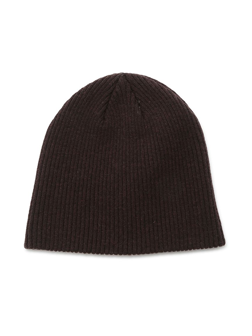 ウールリブニットビーニー(ニット帽)｜帽子｜emmi（エミ）の通販サイト