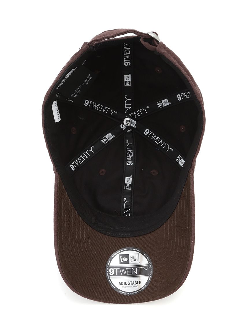 emmi NEW ERA キャップ ブラウン emmi｜NEW ERA(R)】9TWENTY(TM) emmiロゴスエードキャップ(キャップ