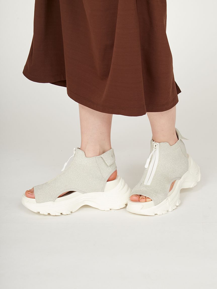 eco ニットサンダル(サンダル)|シューズ|emmi(エミ)の通販 eco ニットサンダル(サンダル)|シューズ|emmi(エミ)の通販