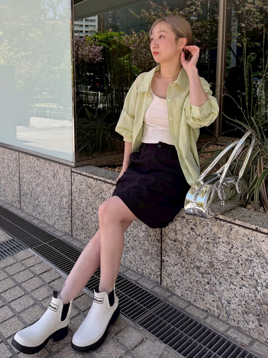 emmi・Barbour】サイドゴアレインブーツ(ブーツ)｜シューズ