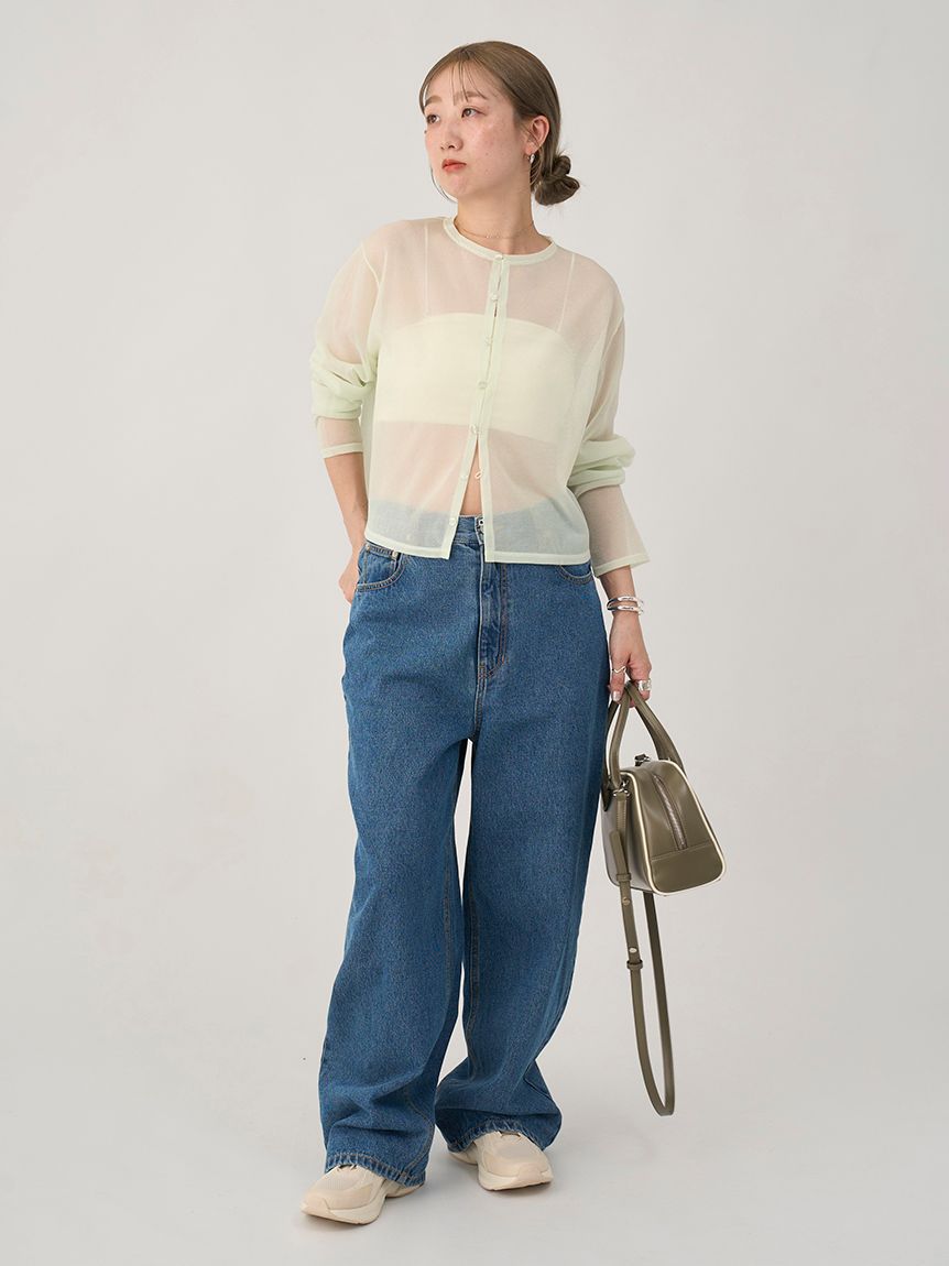 希少✨️オーラリーイエナ別注カーディガン ブルー モヘア AURALEE for