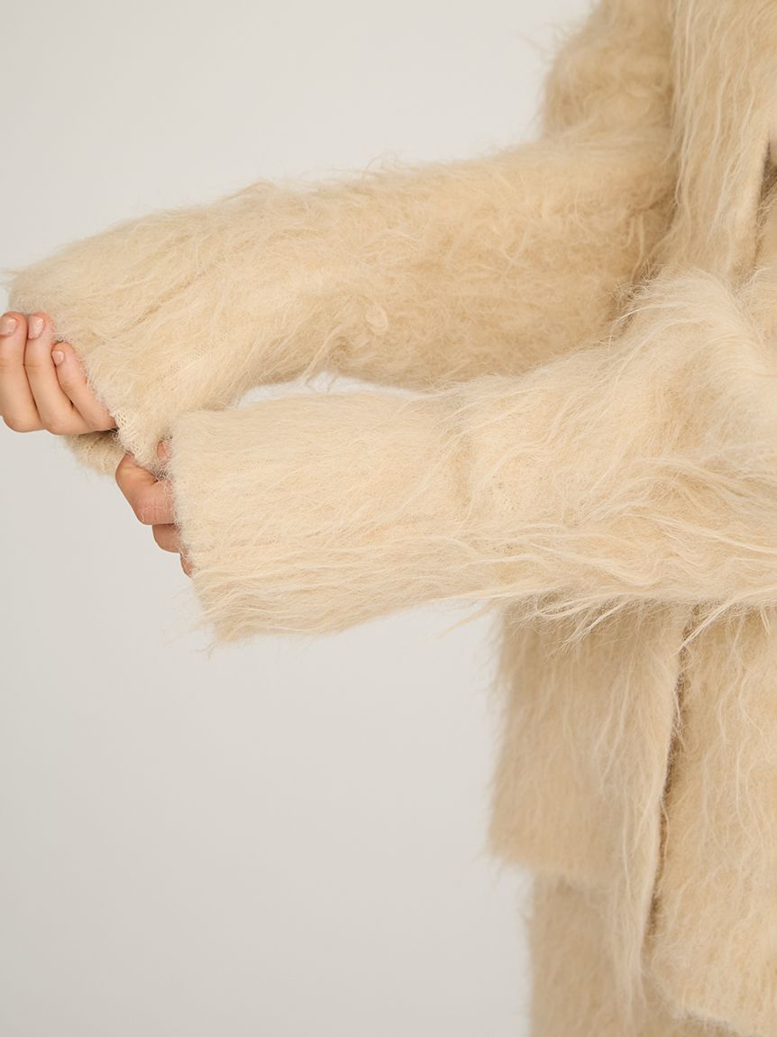 シャギーニットカーディガン(カーディガン)｜トップス｜emmi（エミ）の