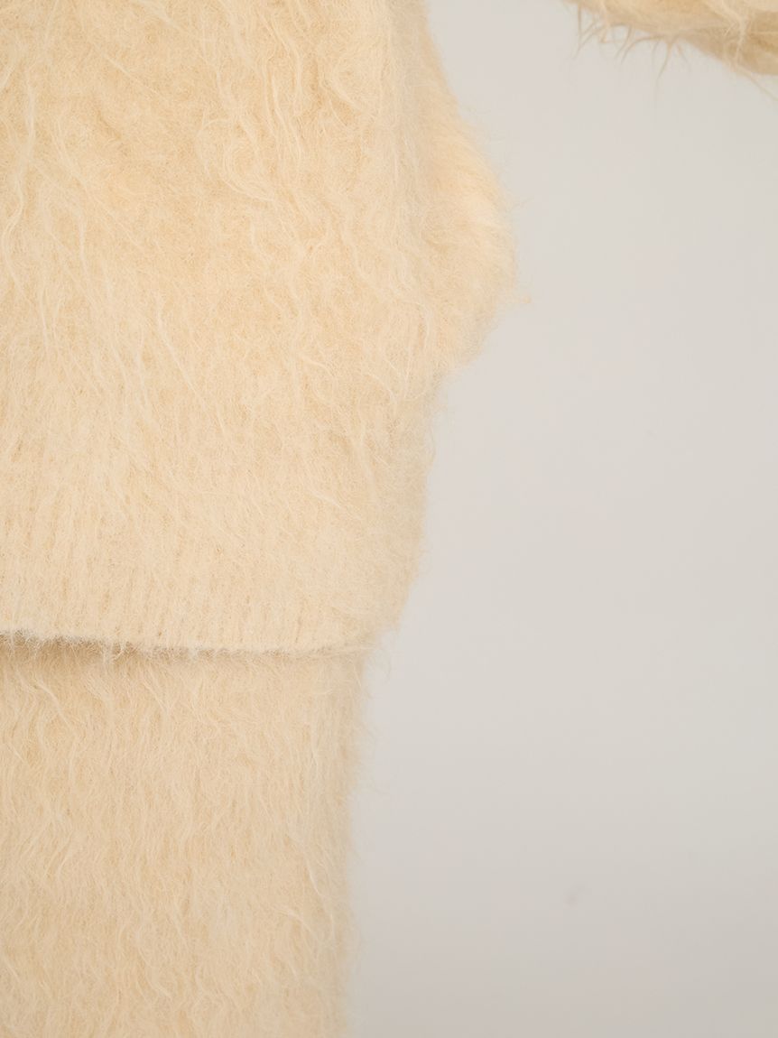 シャギーニットカーディガン(カーディガン)｜トップス｜emmi（エミ）の