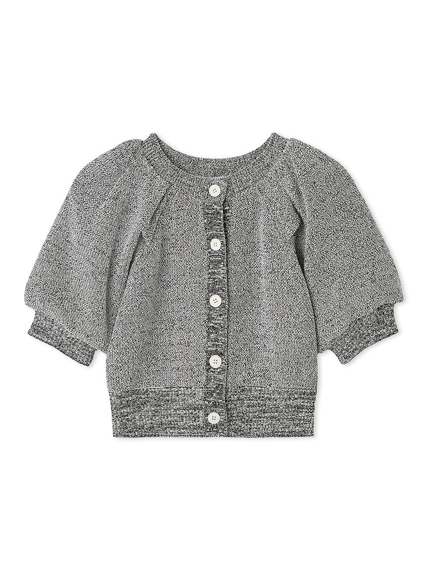 新作emmi エミトップス パフスリーブニットカーディガンエミ パフスリーブニットカーディガン(ニット)｜トップス｜emmi（エミ