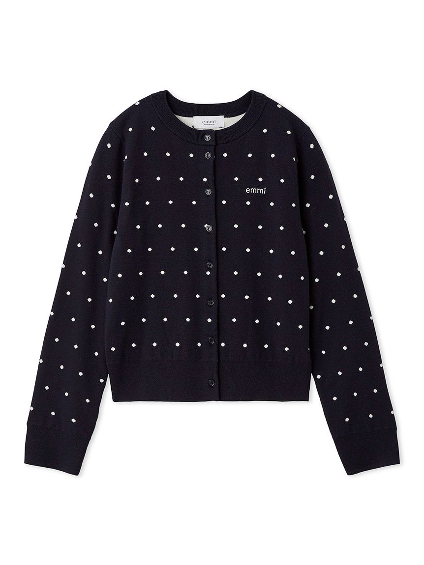 emmi エミ リネン混シアーニットカーディガン エミ オーロラシアーカーディガン emmi | SHIROHATO(白鳩)