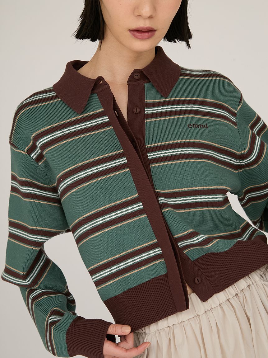 トップス Nemi ニットラガーカーディガン(カーディガン)｜トップス｜emmi（エミ