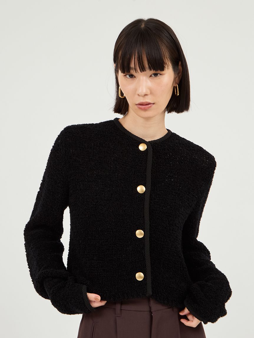 新品MARK & LONA カーディガン 38 ブラック/イエロー MARK & LONA｜マークアンドロナのカーディガン/ボレロ通販 - ZOZOTOWN