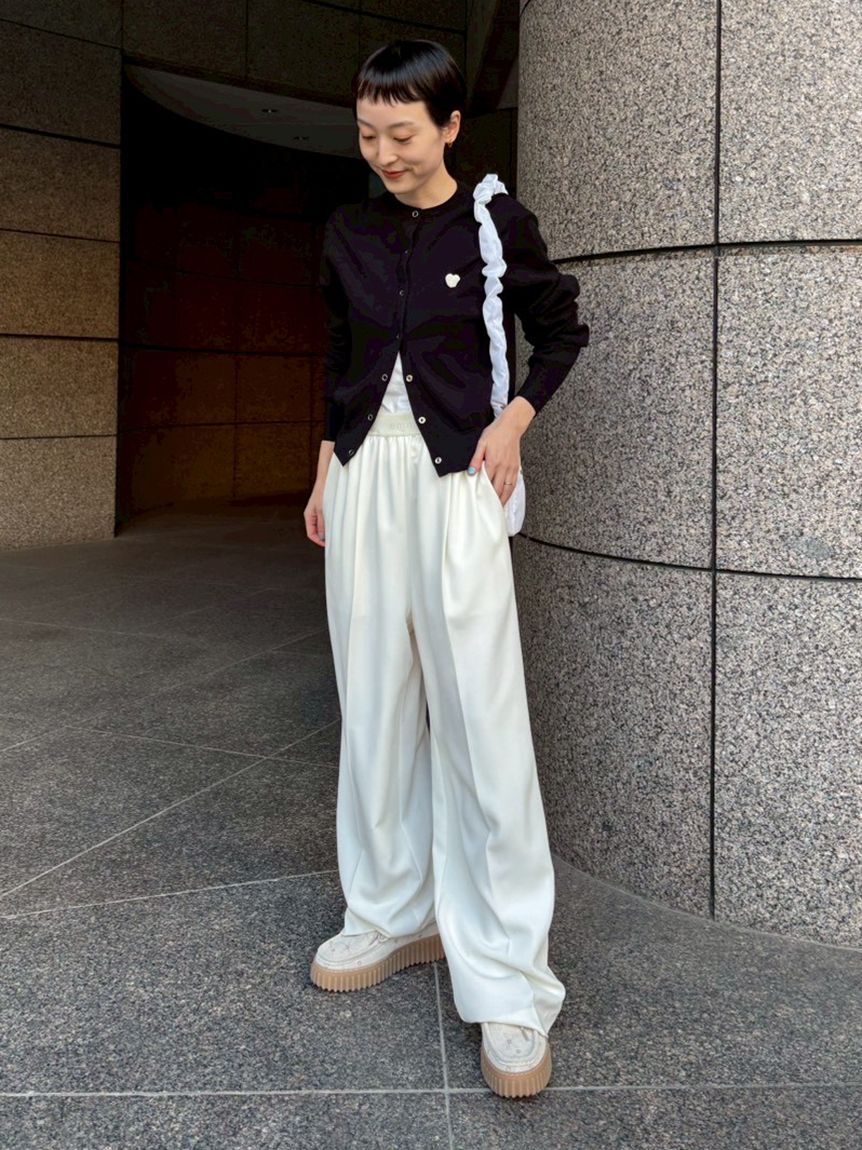 HEART】 eco ハートニットカーディガン【アンサンブル可能