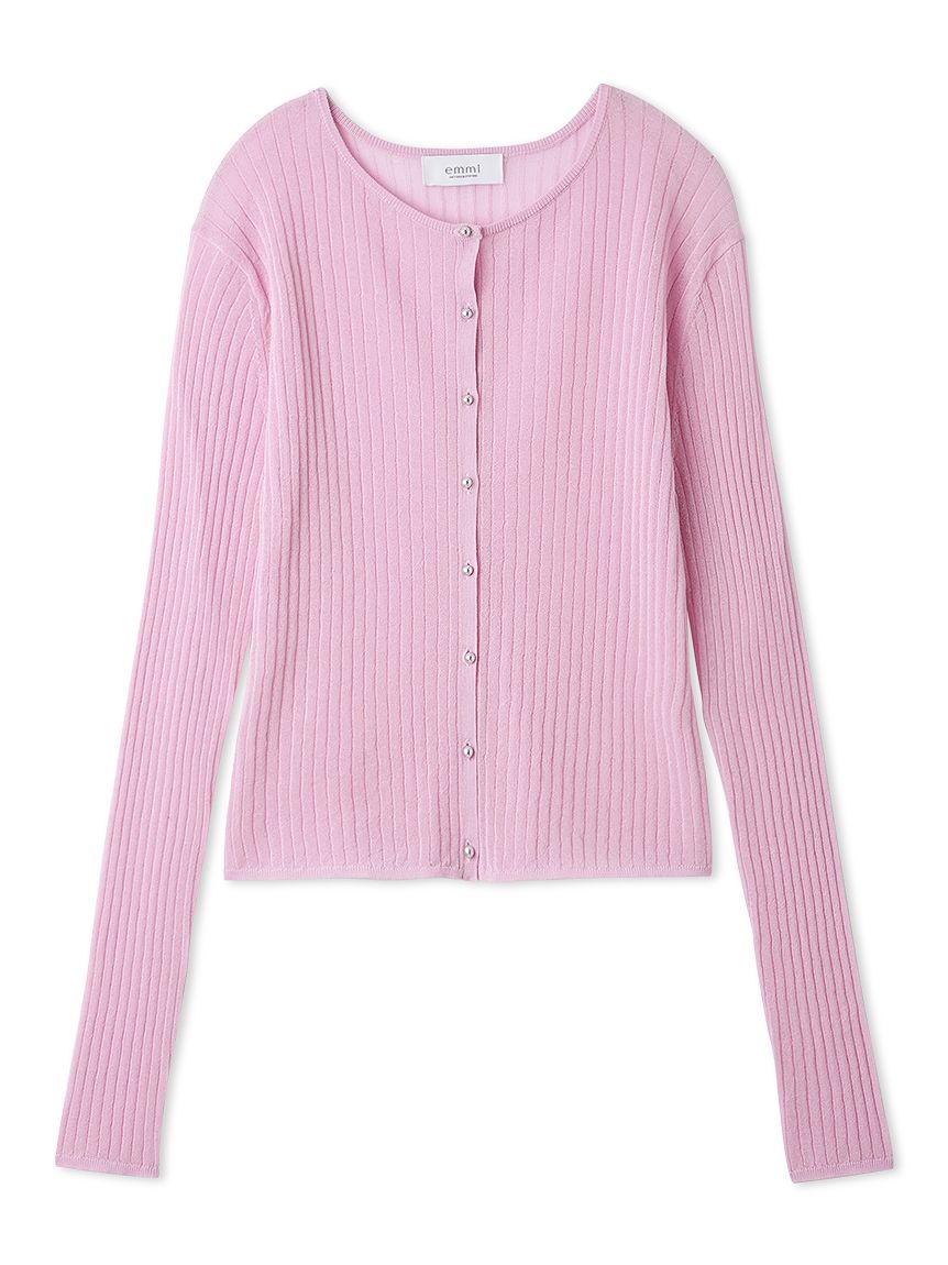 リブシアーカーディガン(カーディガン・ボレロ)｜TOPS｜emmi（エミ）の