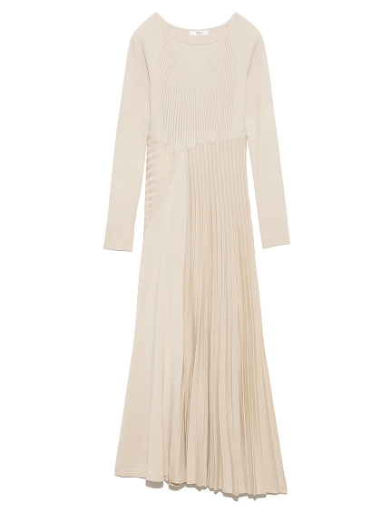 Emmi Atelier アシンメトリーニットワンピース マキシ ロングワンピース ワンピース Emmi エミ の通販サイト 公式