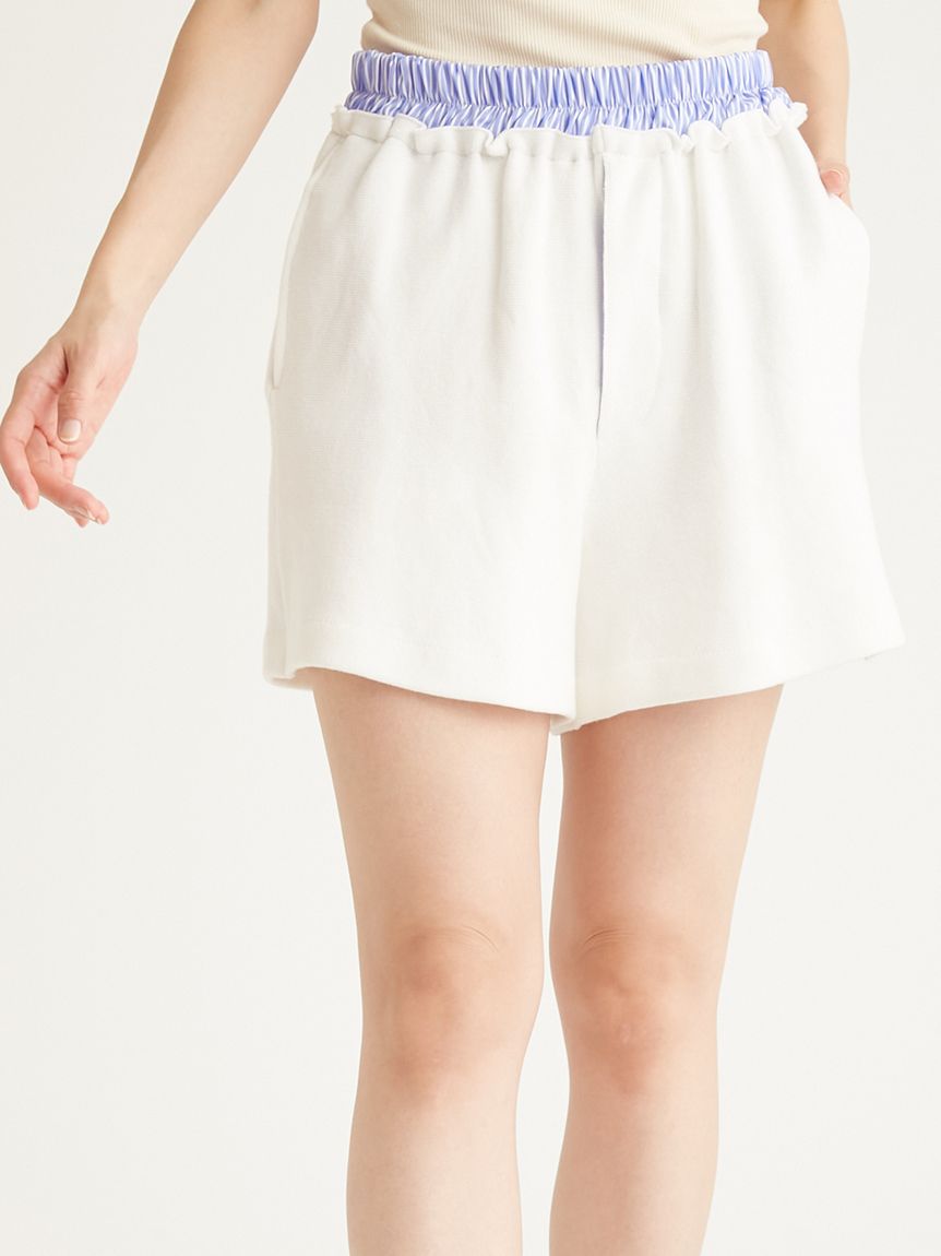 emmi エミ　ハーフパンツ　ネイビー　ショートパンツ 2025年最新】emmi レディース ショートパンツ・ハーフパンツの