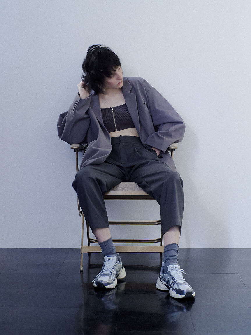 emmi atelier】LENZING(TM) ECOVERO(TM)ニットビスチェ(トップス 