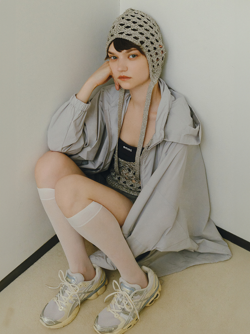 emmi（エミ）の「【emmi atelier】フリンジビスチェ（シャツ