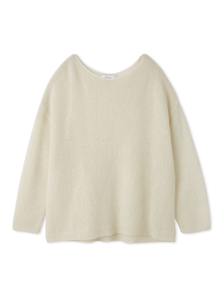 ニット セーター モヘヤルーズニットトップス レディース モヘヤルーズニットトップス(ニット)｜トップス｜emmi（エミ）の
