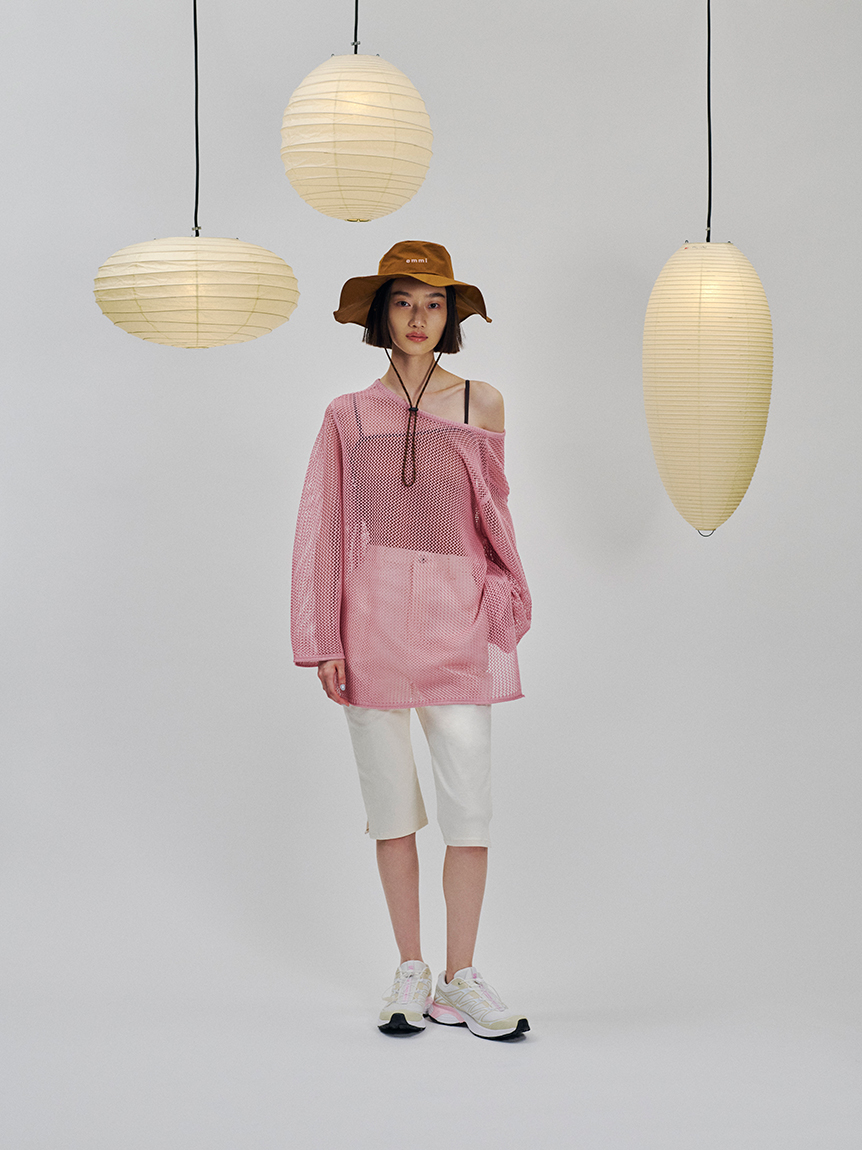 2wayメッシュニットトップス(ニット)｜トップス｜emmi（エミ）の
