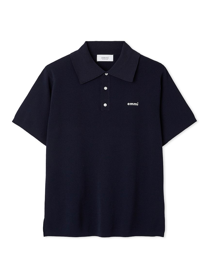 emmiロゴニットポロトップス(ニット)｜トップス｜emmi（エミ）の通販