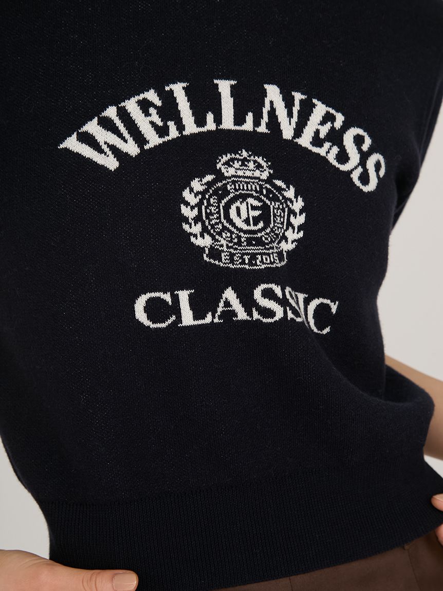 オーガニックコットンカレッジニットトップス(ニット)｜トップス｜emmi